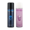 Police Combo Set : To Be Men, To Be Women Deodorant Spray (2 pcs)
