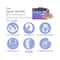 Soulflower Sandalwood Geranium Hair Cleansing Bar Soap - (150g)