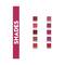 Sugar Mettle Matte Lipstick - 03 Lyssa (Deep Burgundy Red) (3.6g)